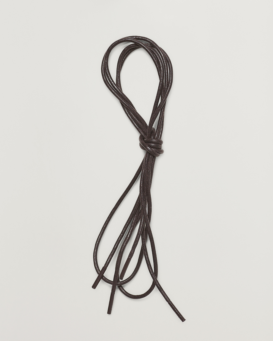 Heren | Schoenverzorging | Saphir Medaille d'Or | Shoe Laces Thin Waxed 75cm Dark Brown