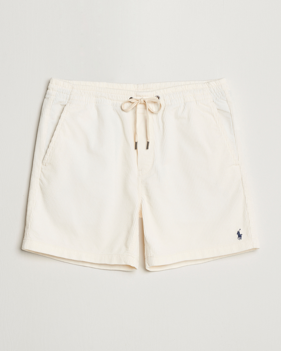 Heren | Korte broek | Polo Ralph Lauren | Prepster Corduroy Drawstring Shorts Warm White