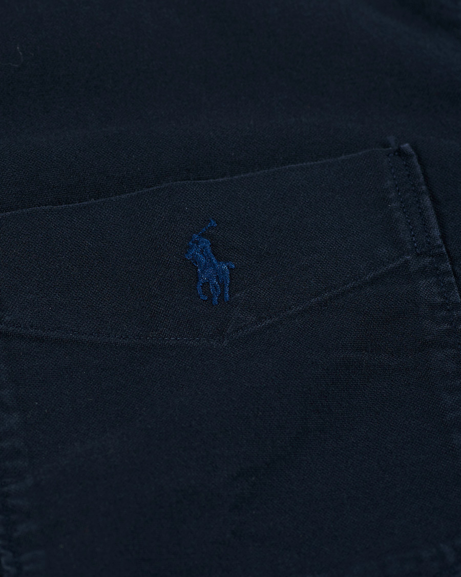 Heren | Overhemden | Polo Ralph Lauren | Zip Oxford Garment Dyed Shirt Navy