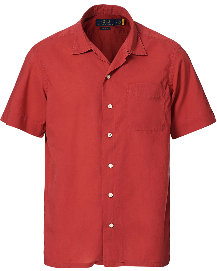 Heren | Overhemden | Polo Ralph Lauren | Classic Fit Short Sleeve Shirt Chili Pepper