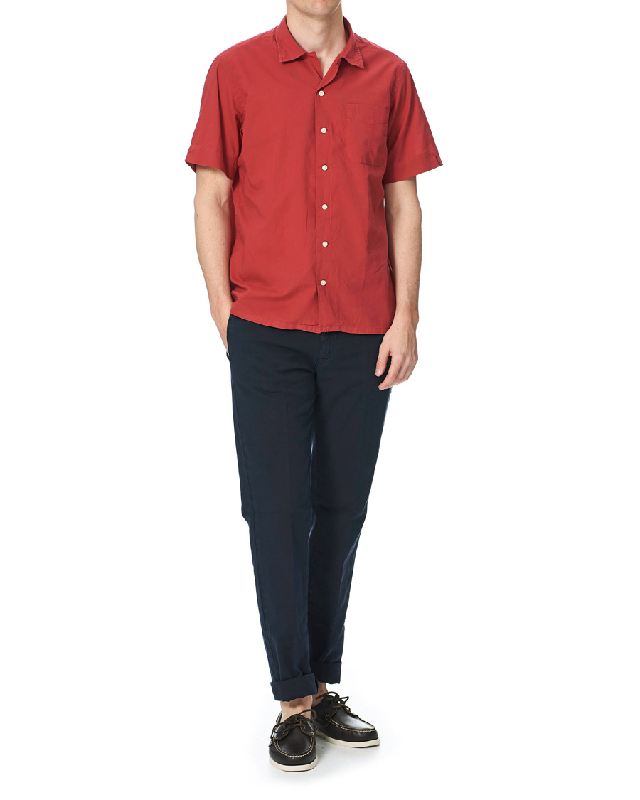 Heren | Overhemden | Polo Ralph Lauren | Classic Fit Short Sleeve Shirt Chili Pepper