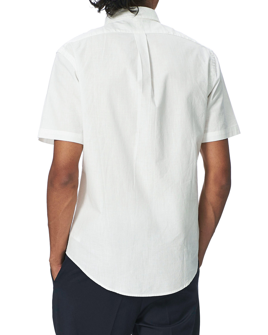 Heren | Overhemden | Polo Ralph Lauren | Slim Fit Short Sleeve Button Down Shirt White