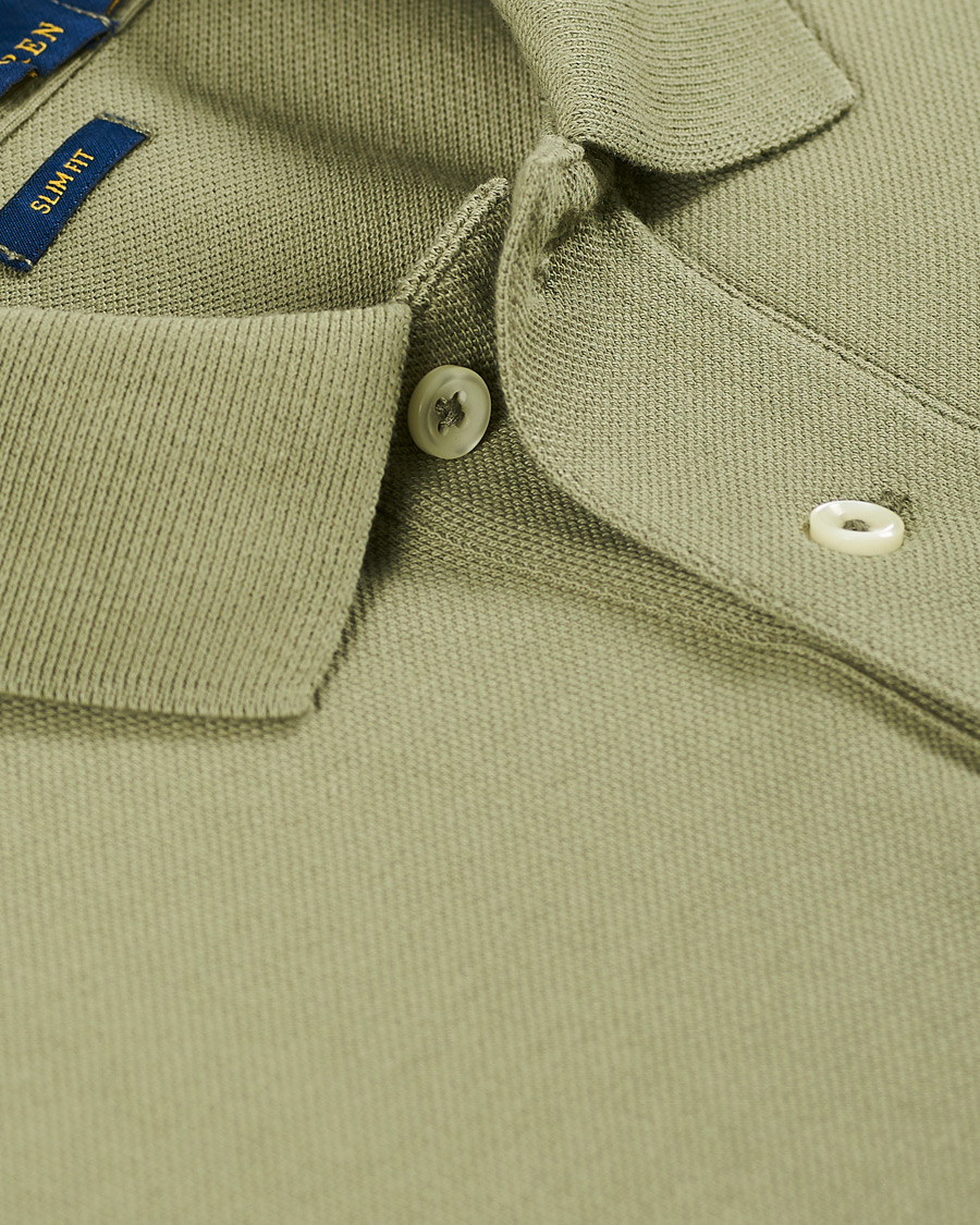 Heren | Polo's | Polo Ralph Lauren | Slim Fit Polo Sage Green
