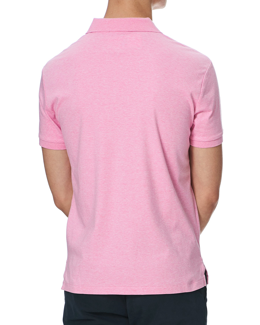 Heren | Polo's | Polo Ralph Lauren | Custom Slim Fit Interlock Polo Hampton Pink Heather