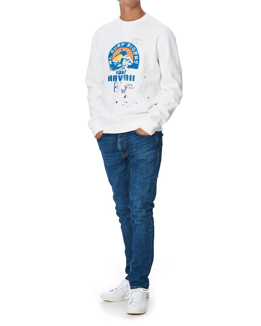 Heren | Truien | Polo Ralph Lauren | Surf Riders Crew Neck Sweatshirt White
