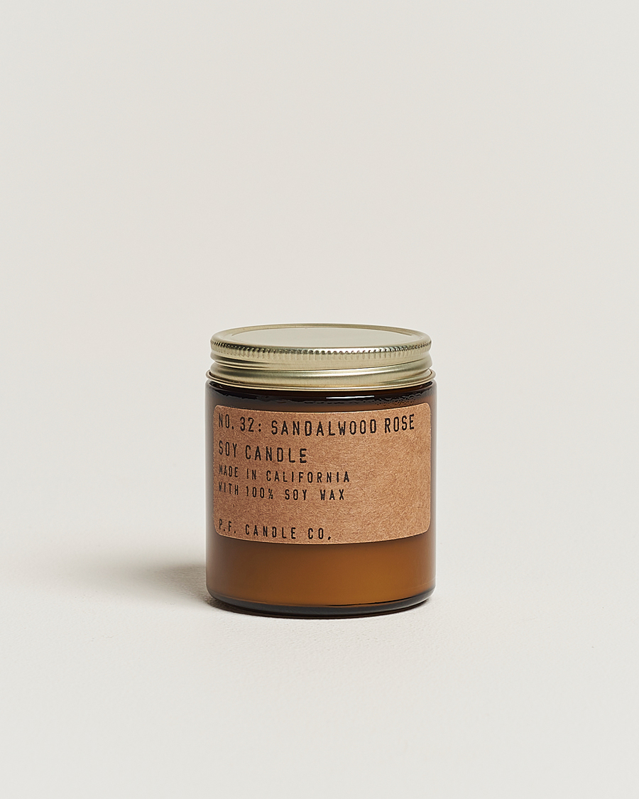 Heren | Geurkaarsen | P.F. Candle Co. | Soy Candle No. 32 Sandalwood Rose 99g
