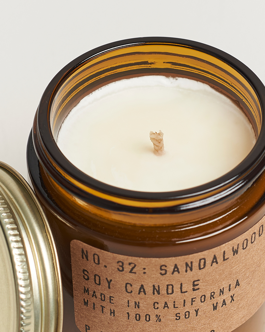 Heren | Geurkaarsen | P.F. Candle Co. | Soy Candle No. 32 Sandalwood Rose 99g