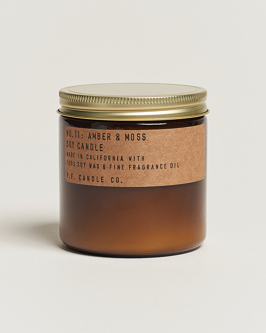 Heren | Geurkaarsen | P.F. Candle Co. | Soy Candle No. 11 Amber & Moss 354g
