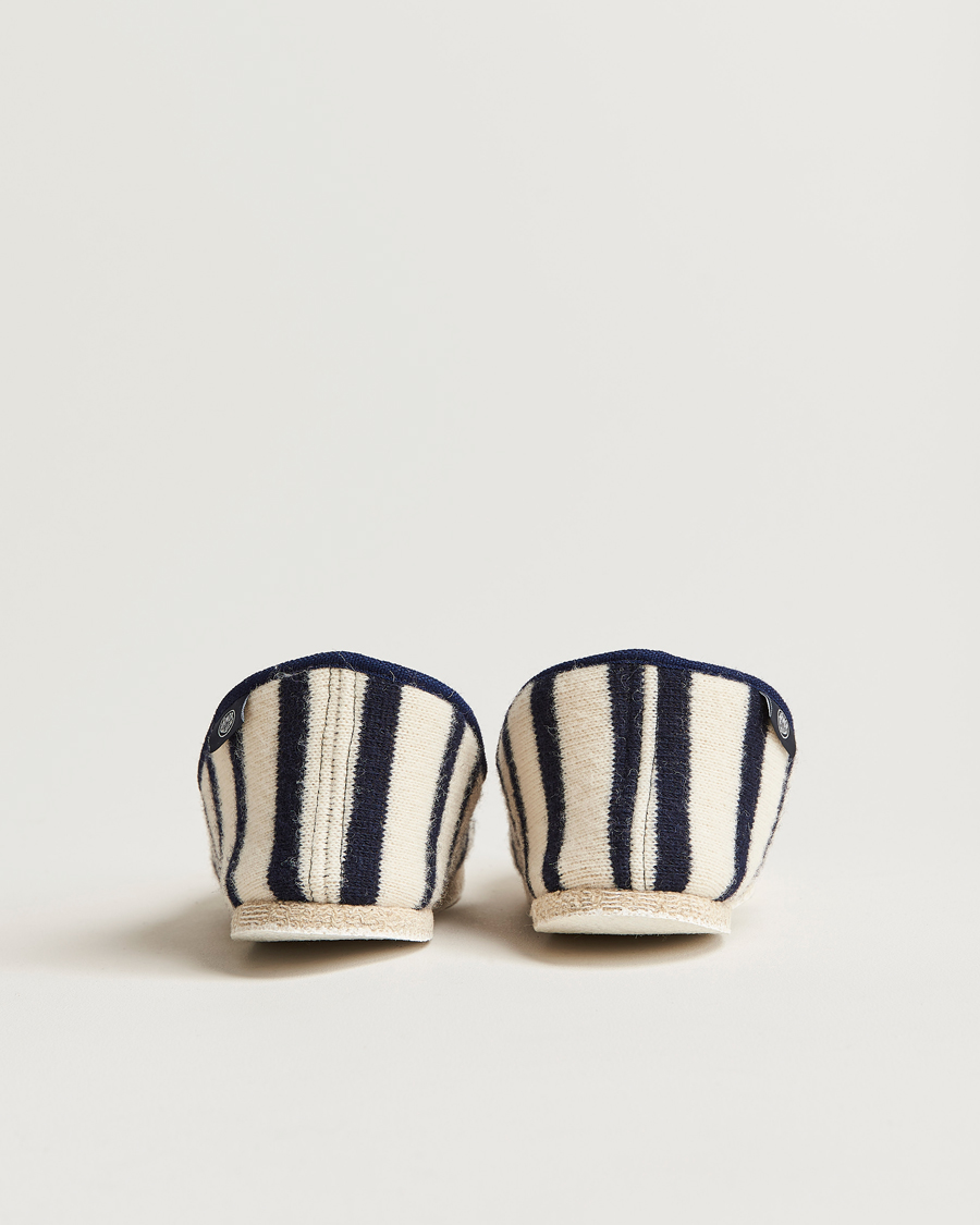 Heren | Armor-lux Maoutig Home Slippers Nature/Navy | Armor-lux | Maoutig Home Slippers Nature/Navy
