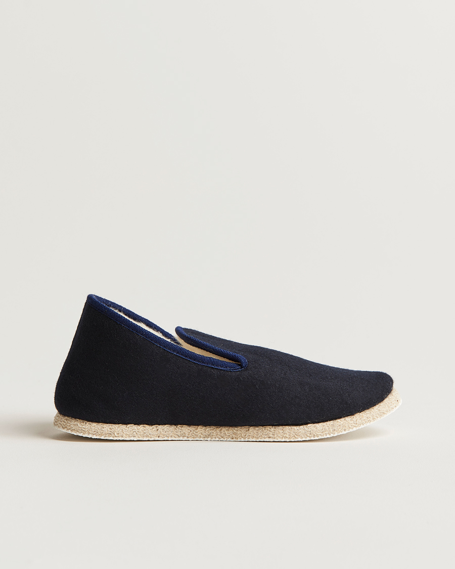 Heren | Armor-lux Maoutig Home Slippers Navy | Armor-lux | Maoutig Home Slippers Navy
