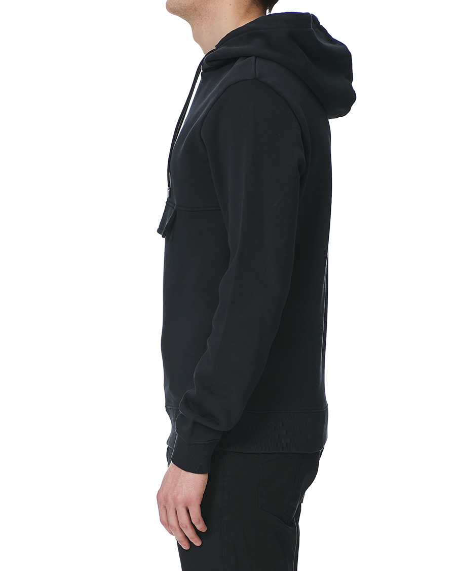 Heren | Truien | Ron Dorff | Pocket Hoodie Black