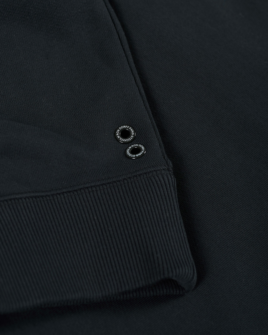 Heren | Truien | Ron Dorff | Pocket Hoodie Black