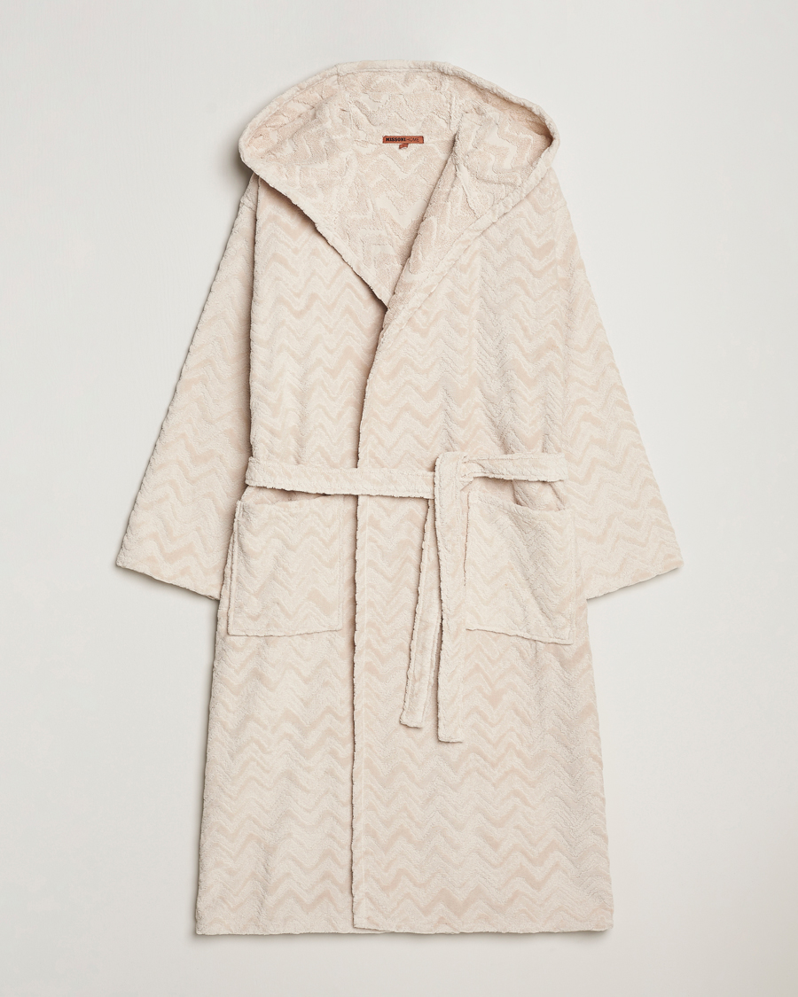 Heren | | Missoni Home | Rex Bathrobe Cream