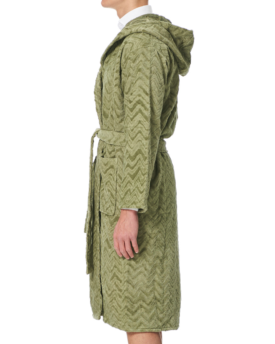 Heren | Pyjama's en gewaden | Missoni Home | Rex Bathrobe Green