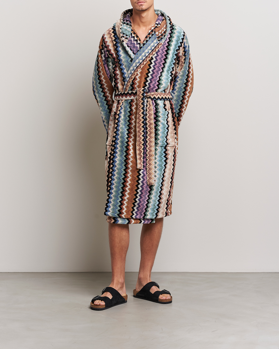 Heren | Missoni Home Adam Bathrobe Multicolor | Missoni Home | Adam Bathrobe Multicolor