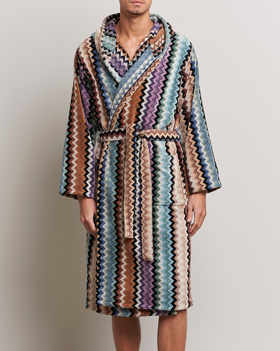 Heren | Missoni Home Adam Bathrobe Multicolor | Missoni Home | Adam Bathrobe Multicolor