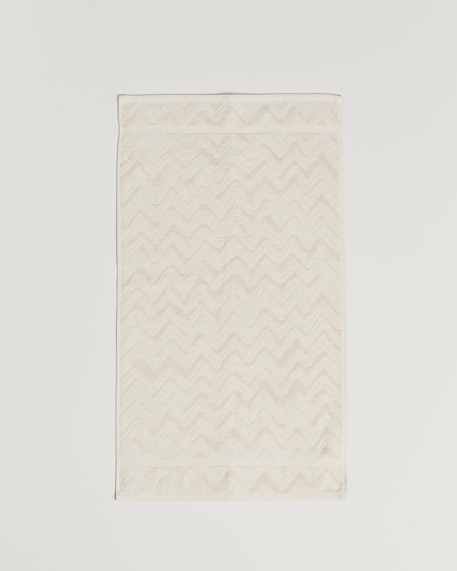Heren | Stoffen | Missoni Home | Rex Hand Towel 40x70cm Cream
