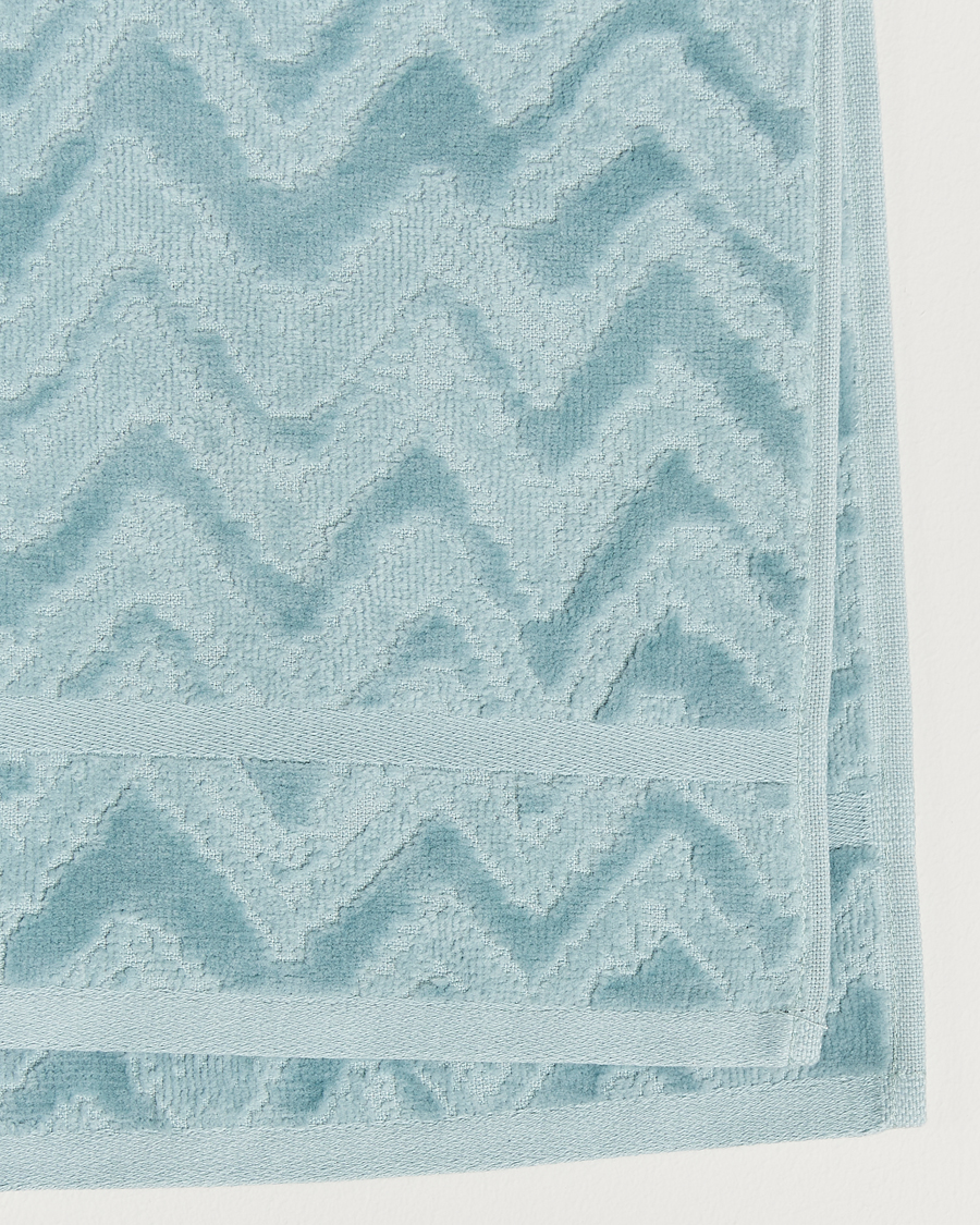 Heren | Missoni Home Rex Hand Towel 40x70cm Light Blue | Missoni Home | Rex Hand Towel 40x70cm Light Blue