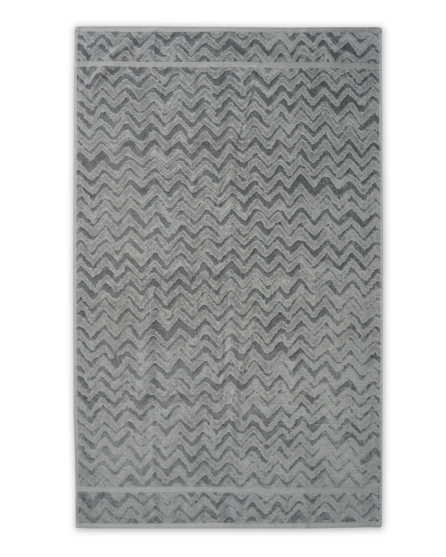Heren | Stoffen | Missoni Home | Rex Bath Towel 70x115cm Grey