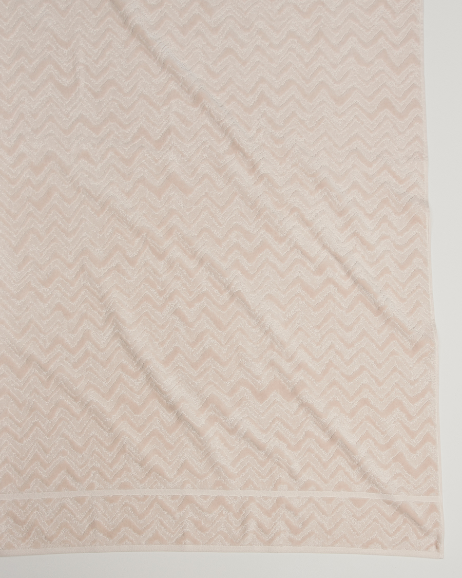 Heren | Handdoeken | Missoni Home | Rex Bath Sheet 100x150cm Cream