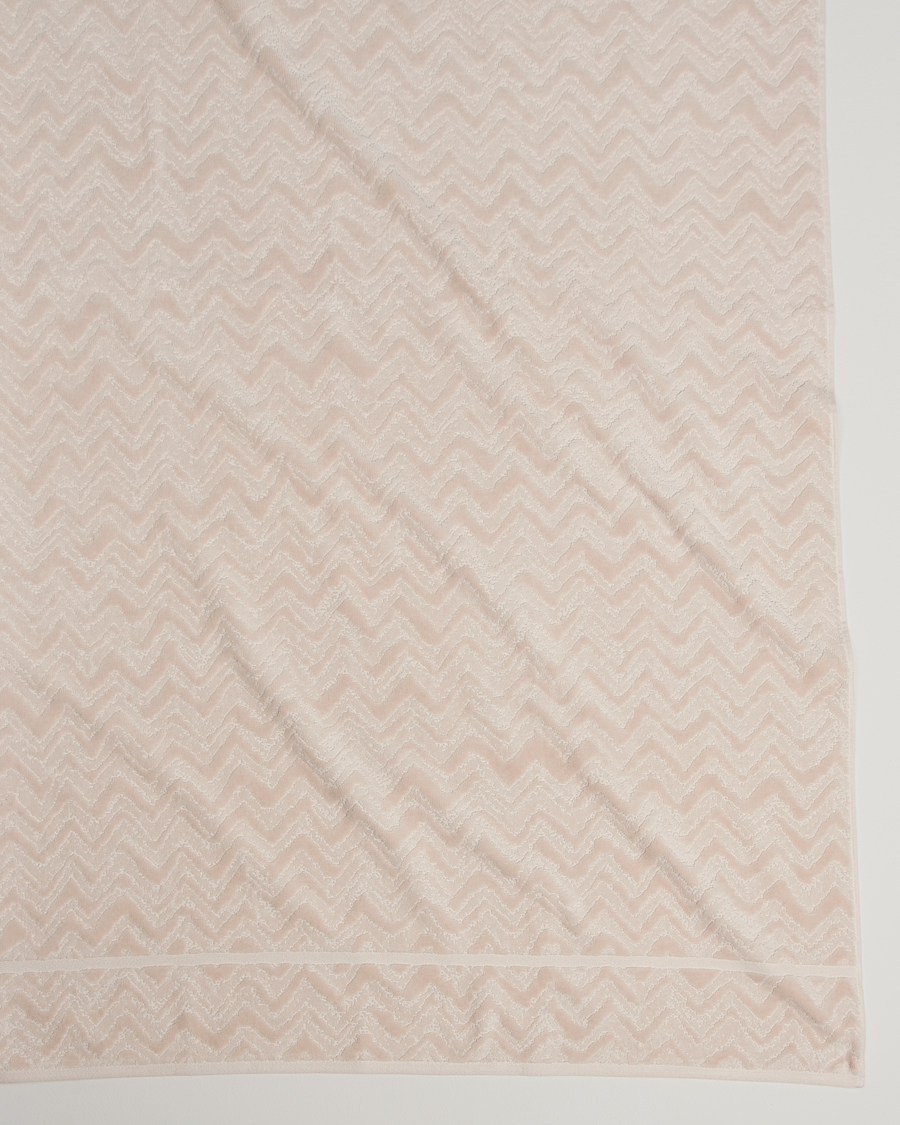 Heren | Missoni Home Rex Bath Sheet 100x150cm Cream | Missoni Home | Rex Bath Sheet 100x150cm Cream