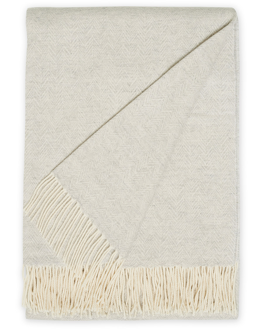 Heren |  | Missoni Home | Yoda Cashmere Blend Throw  Light Beige