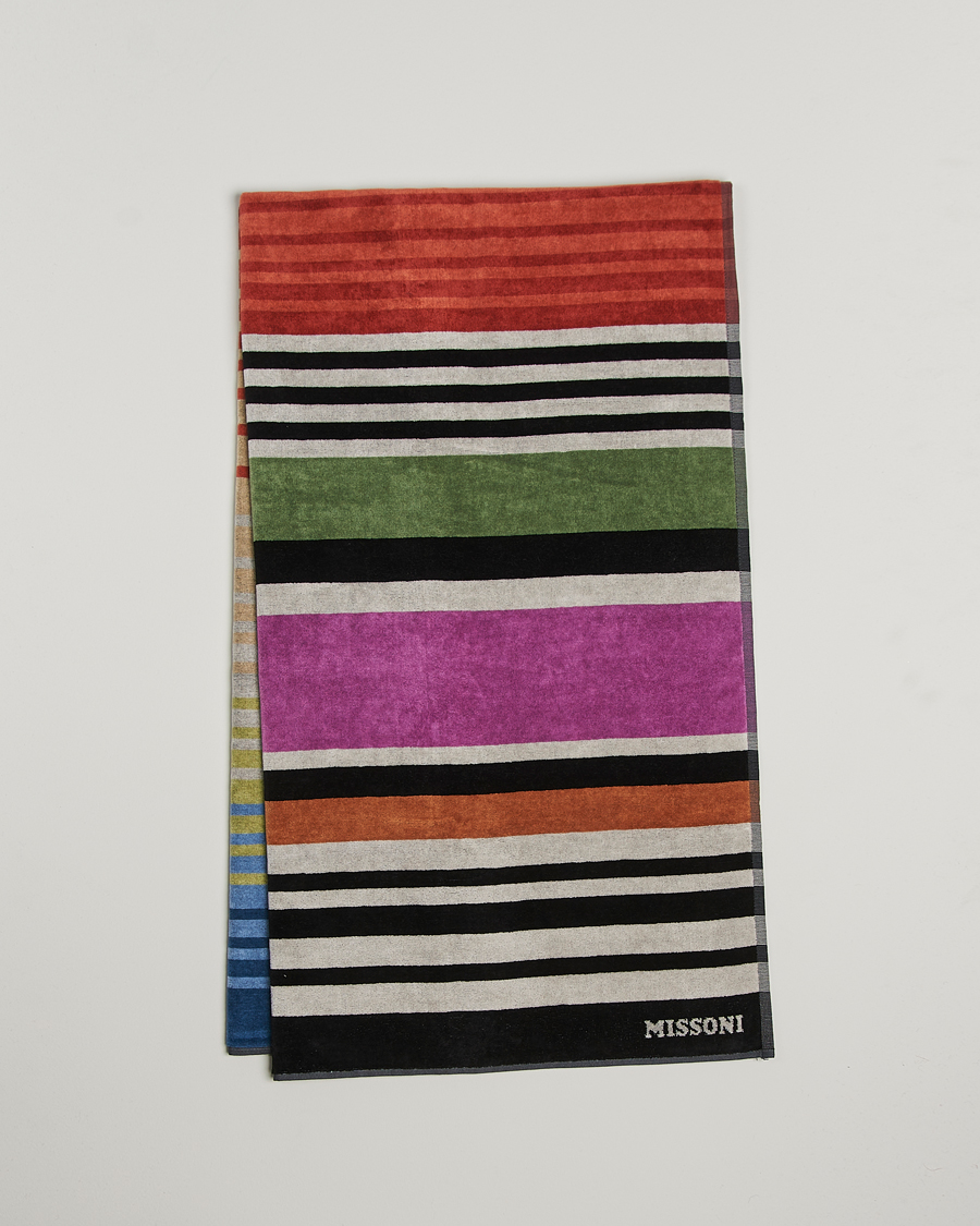Heren | Stoffen | Missoni Home | Ayrton Beach Towel 100x180 cm Multicolor 