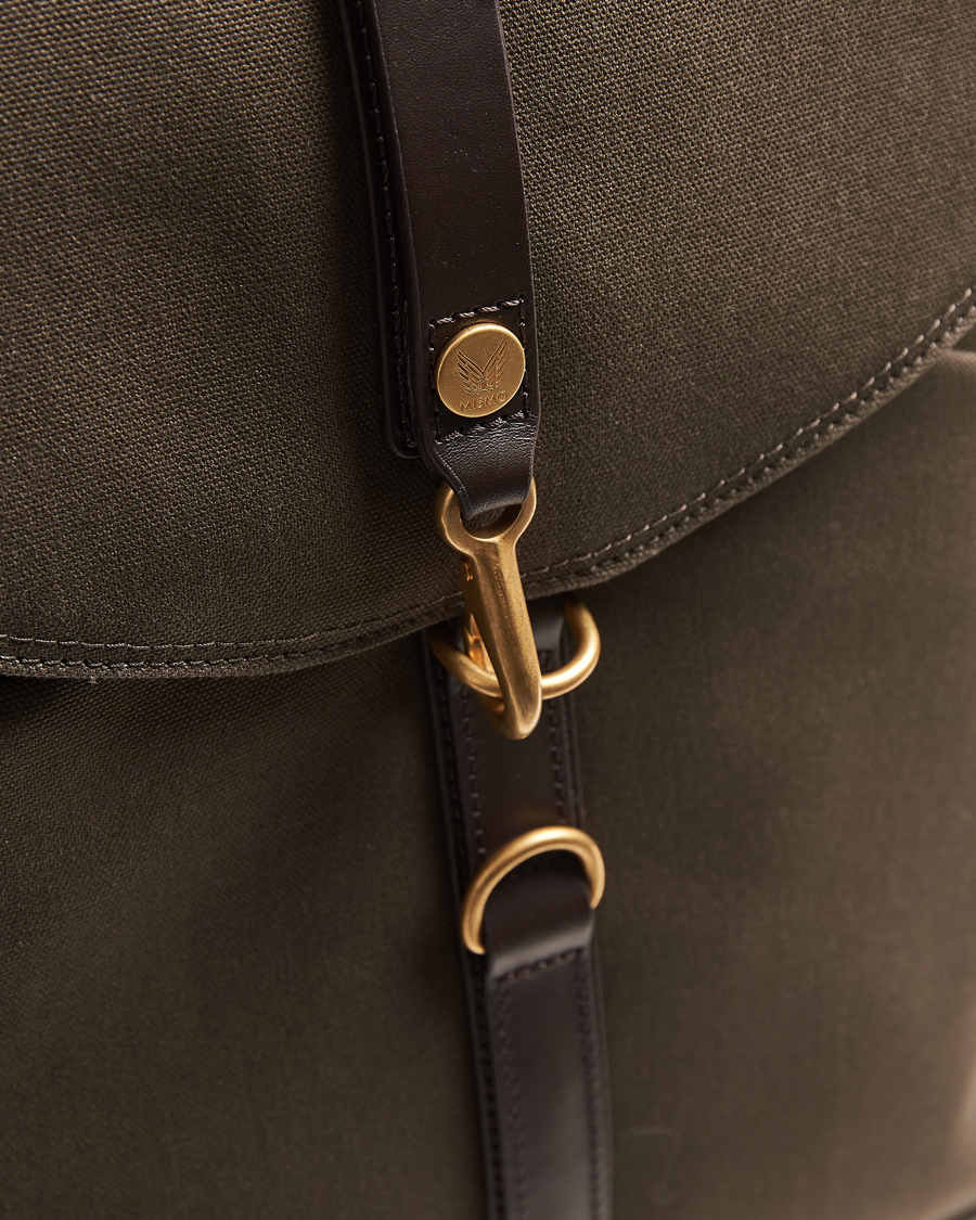 Heren | Tassen | Mismo | M/S Rucksack Army/Dark Brown