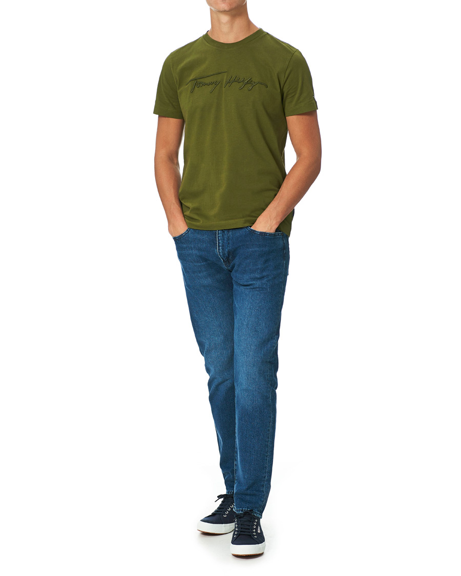 Heren | T-shirts | Tommy Hilfiger | Signature Graphic Crew Neck Tee Putting Green