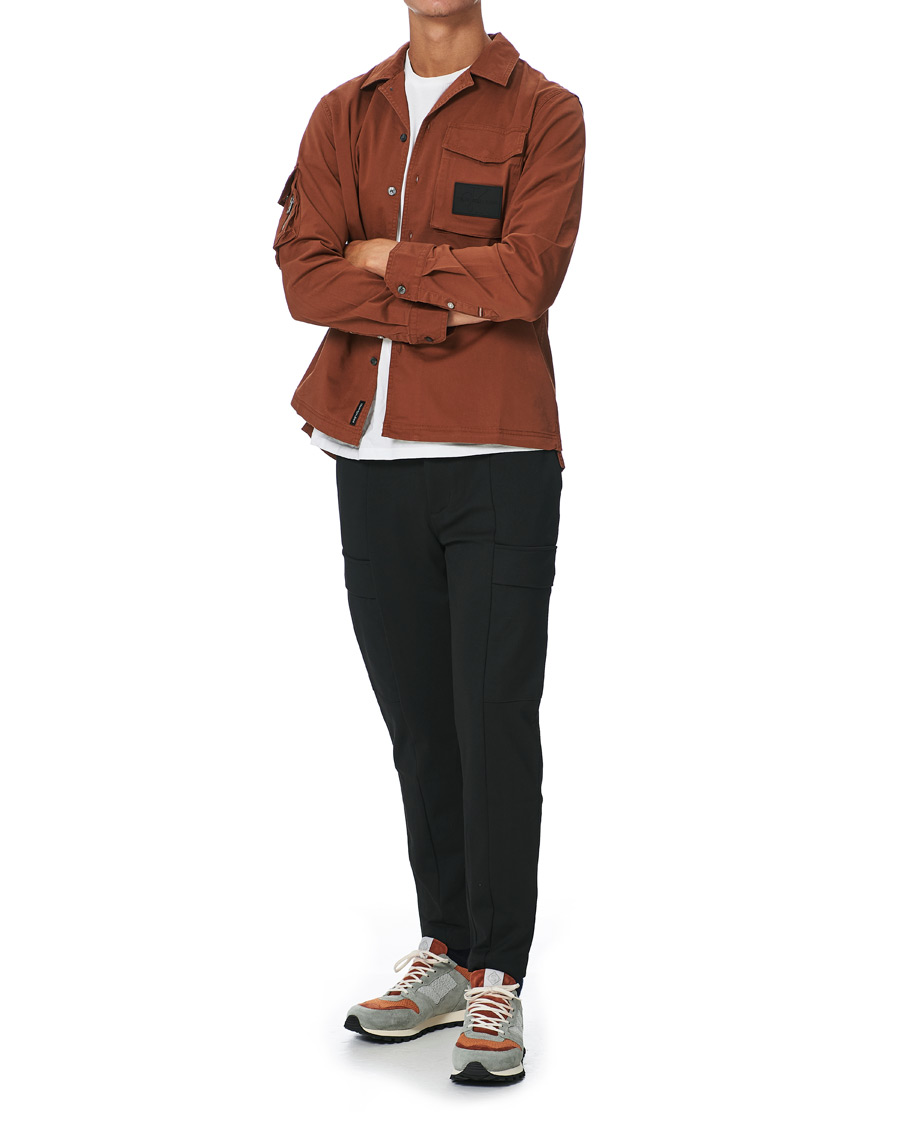 Heren | Broeken | Calvin Klein | Comfort Knit Cargo Pants Black
