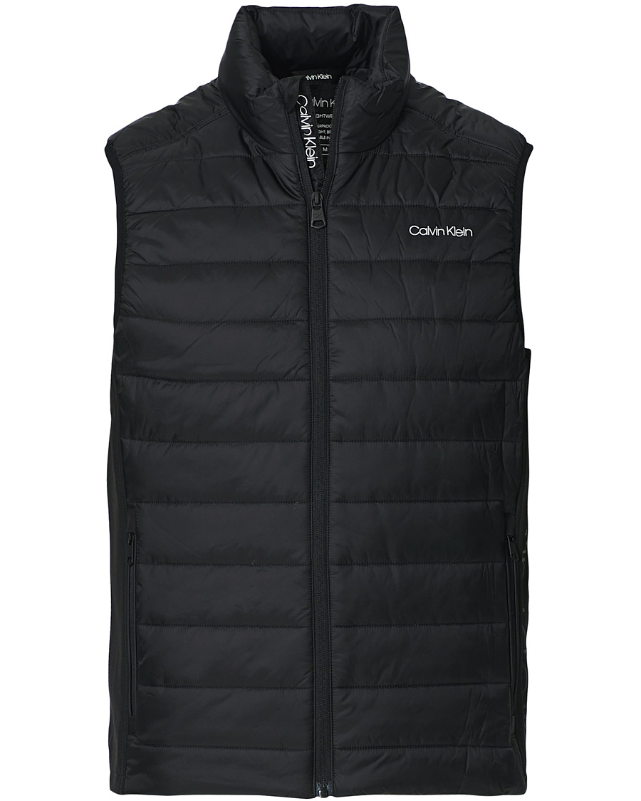 Heren | Jassen | Calvin Klein | Essential Logo Down Vest Black