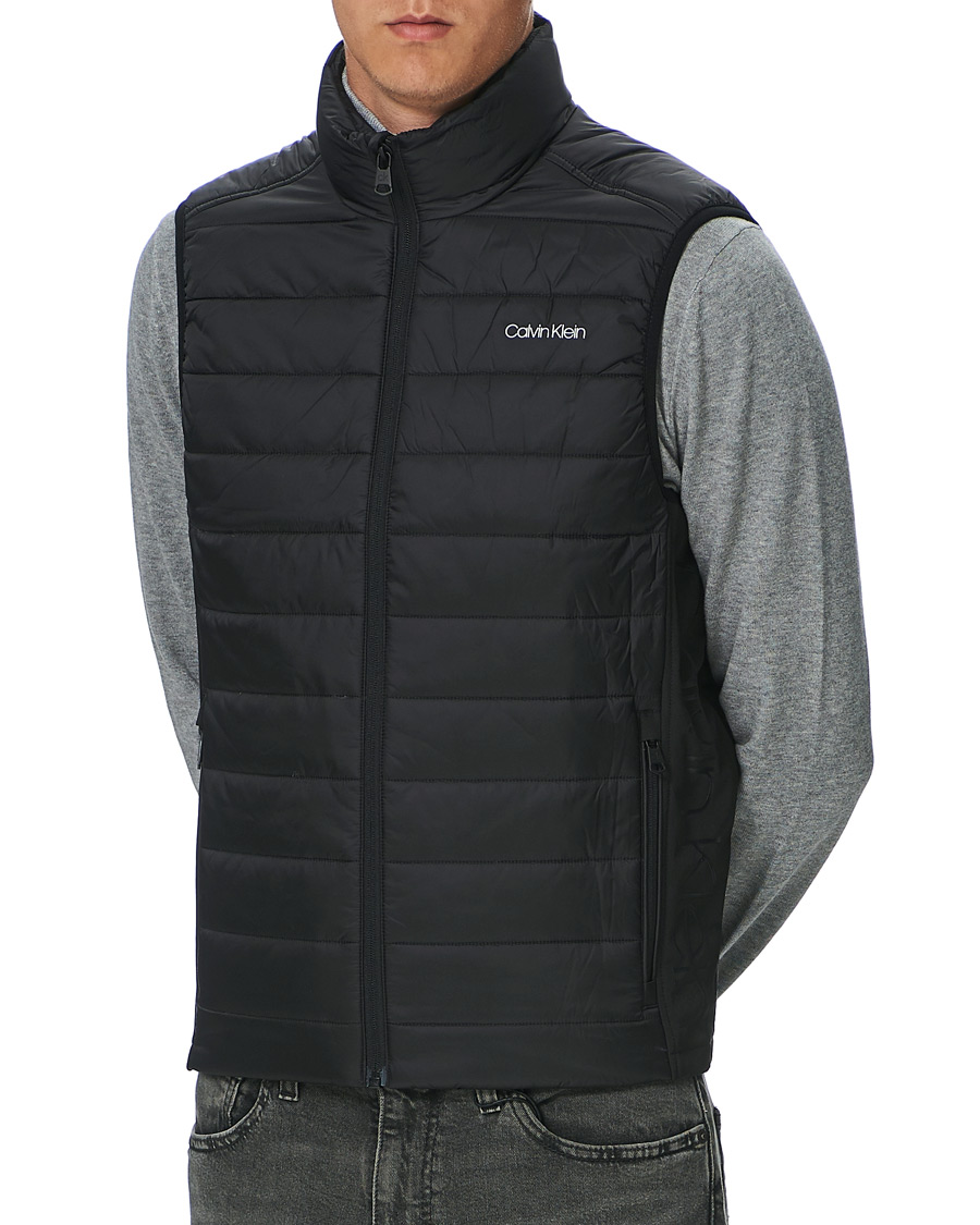 Heren | Jassen | Calvin Klein | Essential Logo Down Vest Black