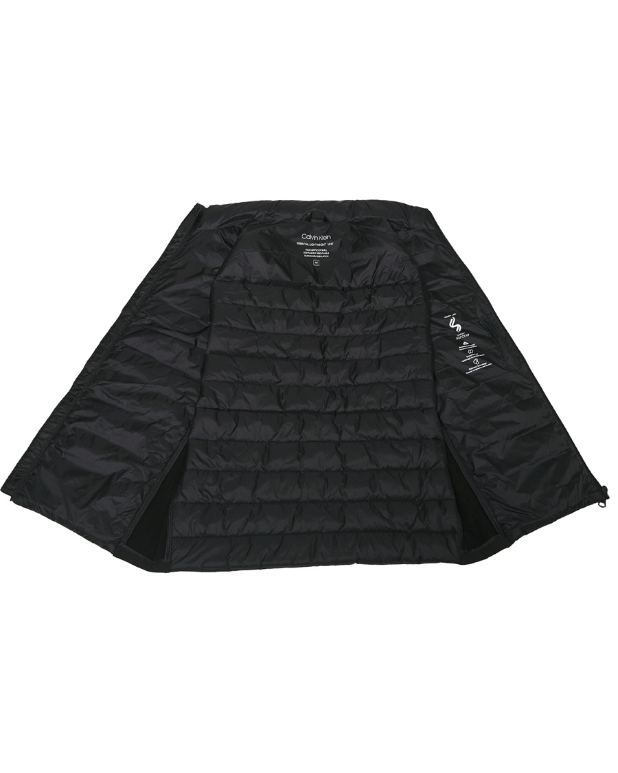 Heren | Jassen | Calvin Klein | Essential Logo Down Vest Black