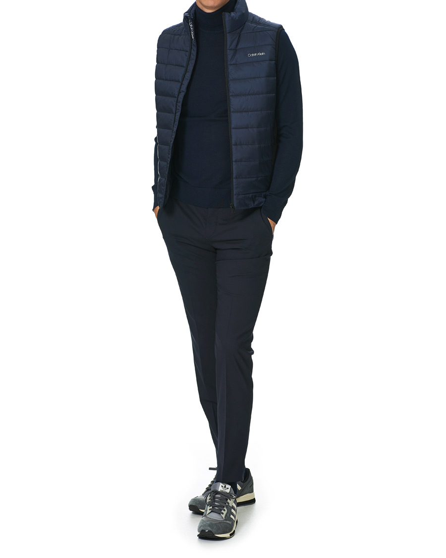 Heren | Jassen | Calvin Klein | Essential Logo Down Vest Navy