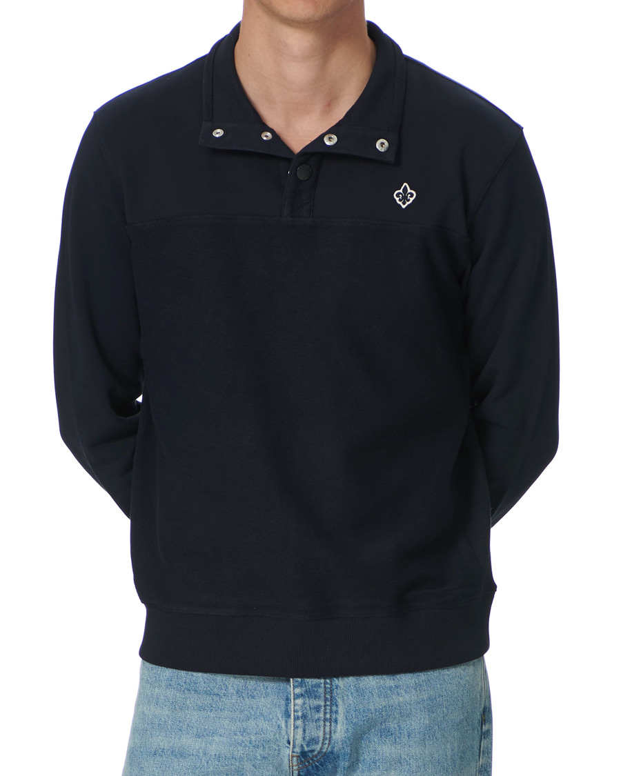 Heren | Truien | Morris | Northclyff Rugger Sweatshirt Old Blue