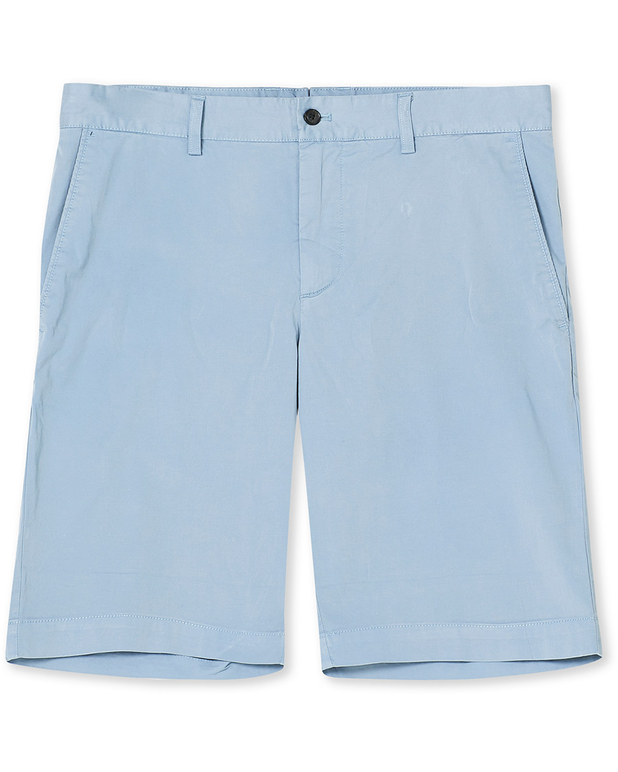 Heren | Korte broek | J.Lindeberg | Nathan Super Satin Shorts Steel Blue