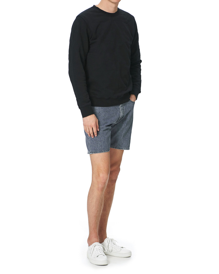 Heren | Korte broek | Tiger of Sweden | Jin Stretch Denim Shorts Black