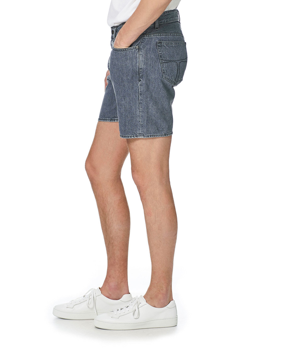 Heren | Korte broek | Tiger of Sweden | Jin Stretch Denim Shorts Black