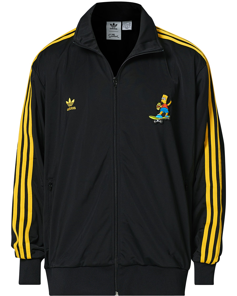 Heren | Truien | adidas Originals | The Simpsons Full Zip Sweater Black