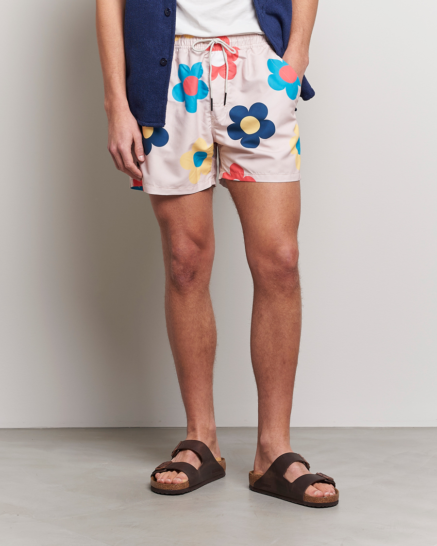 Heren | Zwembroek | OAS | Printed Swimshorts Daisy