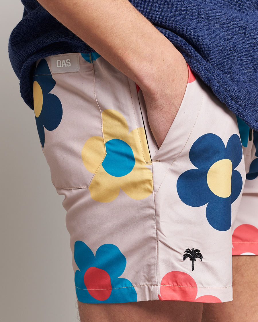 Heren | Zwembroek | OAS | Printed Swimshorts Daisy