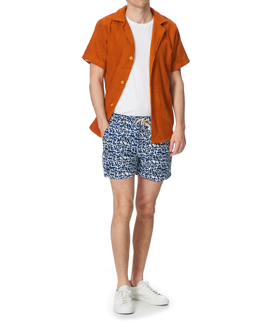 Heren | Zwembroek | OAS | Printed Swim Shorts Marrakech