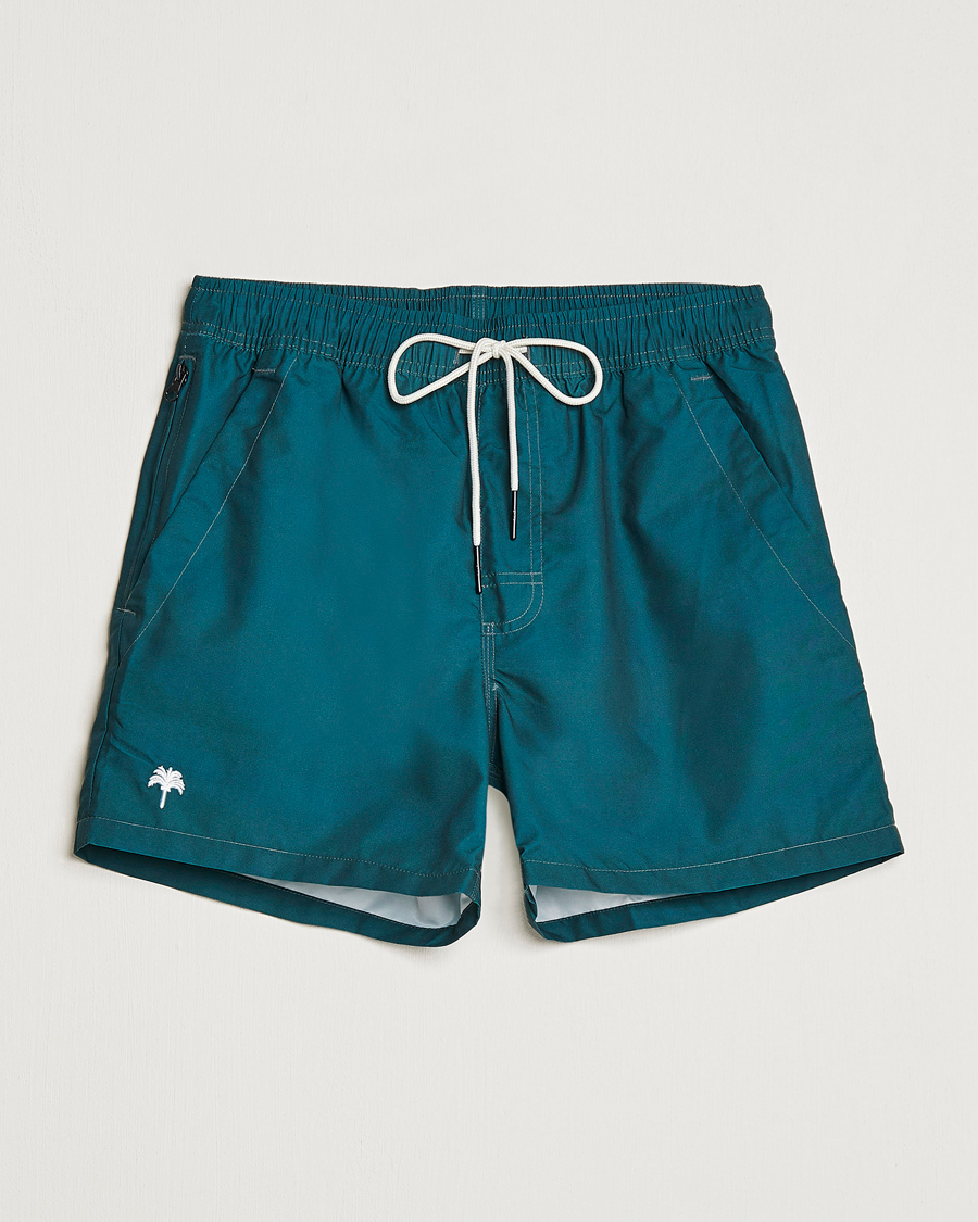 Heren | Zwembroek | OAS | Plain Swimshorts Dark Green