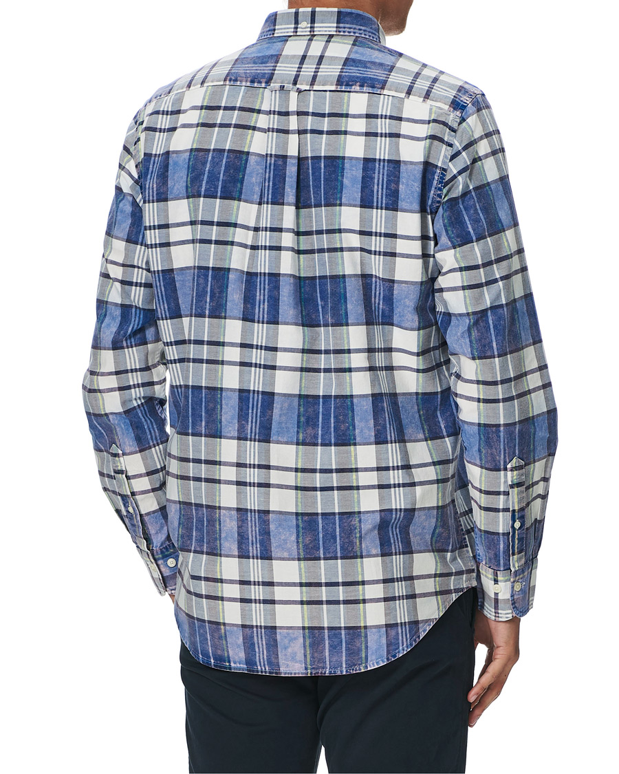 Heren | Overhemden | GANT | Regular Fit Bold Check Shirt Collage Blue