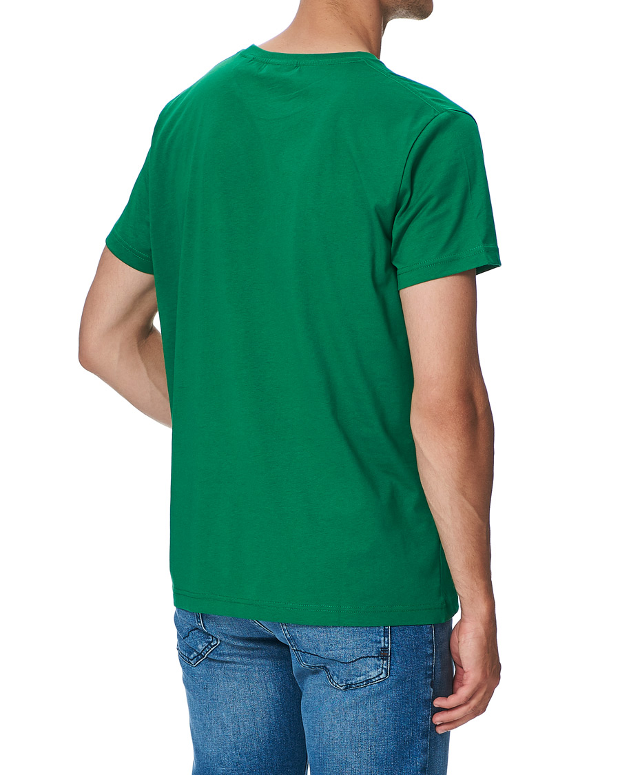Heren | T-shirts | GANT | Original Crew Neck Tee Lavish Green