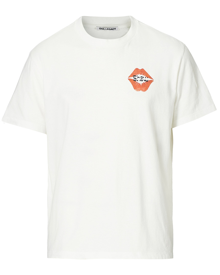 Heren | T-shirts | Our Legacy | Printed Box T-Shirt White
