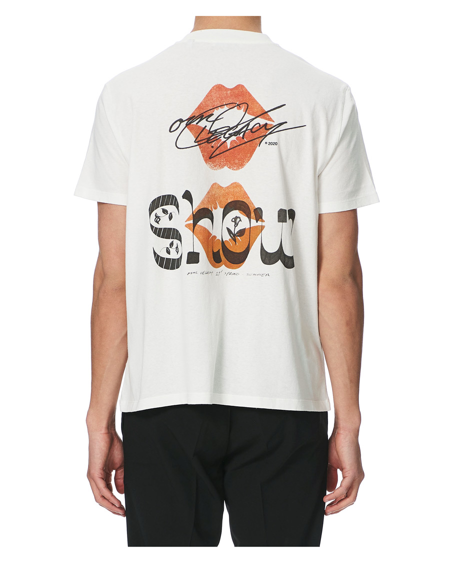 Heren | T-shirts | Our Legacy | Printed Box T-Shirt White