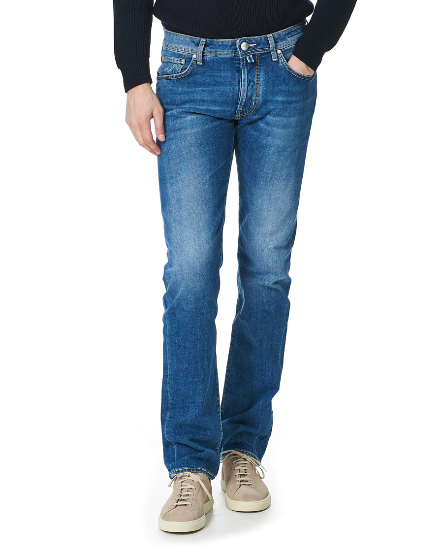 Heren | Jeans | Jacob Cohën | 688 Slim Fit Jeans Light Blue