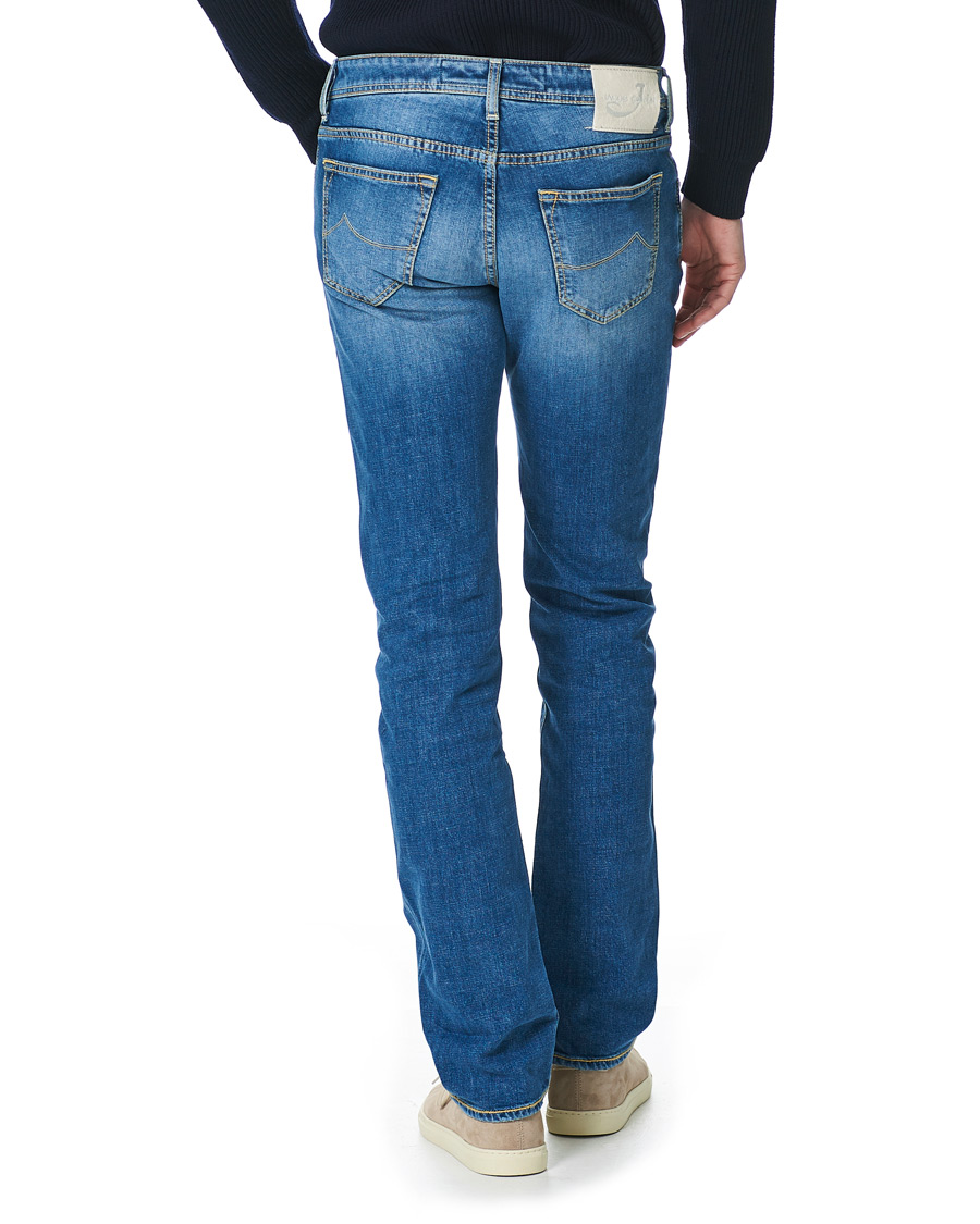 Heren | Jeans | Jacob Cohën | 688 Slim Fit Jeans Light Blue