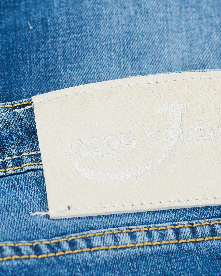 Heren | Jeans | Jacob Cohën | 688 Slim Fit Jeans Light Blue